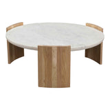 Dala White Coffee Table by Moe's Home at Eve Furniture