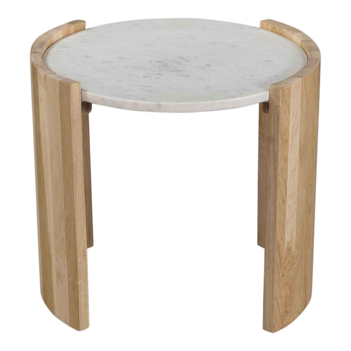 Dala White Side Table