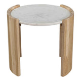 Dala White Side Table