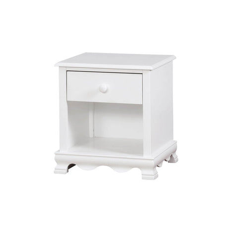 Dani White Night Stand by Furniture of America at Eve Furniture