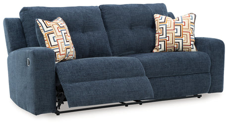 Danum Ink Manual Reclining Sofa by Ashley at Eve Furniture