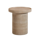 Darcy Concrete Indoor / Outdoor Side Table by TOV Furniture at Eve Furniture