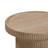 Darcy Concrete Indoor / Outdoor Side Table by TOV Furniture at Eve Furniture