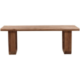 Daven Outdoor Dining Table, Natural by Dovetail at Eve Furniture