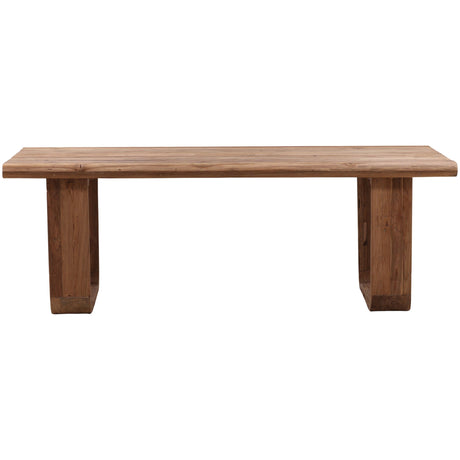Daven Outdoor Dining Table, Natural by Dovetail at Eve Furniture