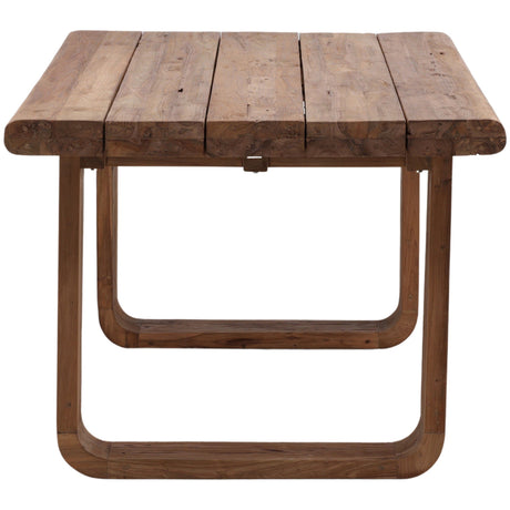 Daven Outdoor Dining Table, Natural by Dovetail at Eve Furniture