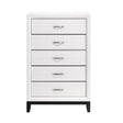 Davi White Chest by Homelegance at Eve Furniture