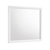Davi White Mirror (Mirror Only) by Homelegance at Eve Furniture