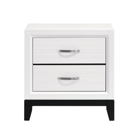 Davi White Panel Bedroom Set by Homelegance at Eve Furniture