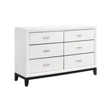 Davi White Panel Youth Bedroom Set by Homelegance at Eve Furniture