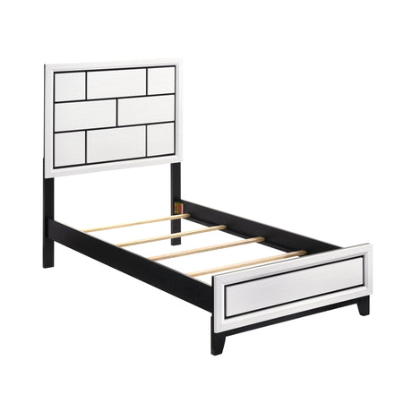 Davi White Panel Youth Bedroom Set by Homelegance at Eve Furniture