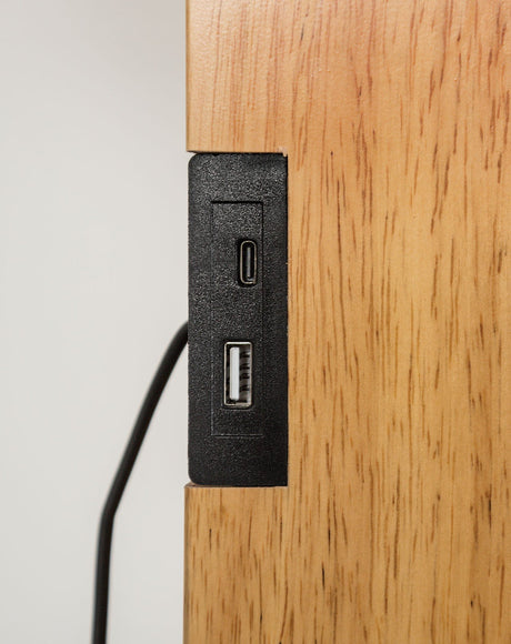 Dayville Light Oak Full Bed by Furniture of America at Eve Furniture