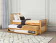Dayville Light Oak Full Bed by Furniture of America at Eve Furniture