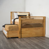 Dayville Light Oak Twin Bed by Furniture of America at Eve Furniture