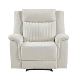 Dean Beige Reclining Chair by Homelegance at Eve Furniture