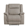 Dean Dove Reclining Chair by Homelegance at Eve Furniture