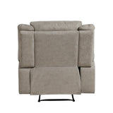 Dean Dove Reclining Chair by Homelegance at Eve Furniture