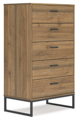 Deanlow Honey Youth Bookcase Storage Bedroom Set by Ashley at Eve Furniture