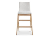 Deco Light Grey Oak Barstool by Moe's Home at Eve Furniture