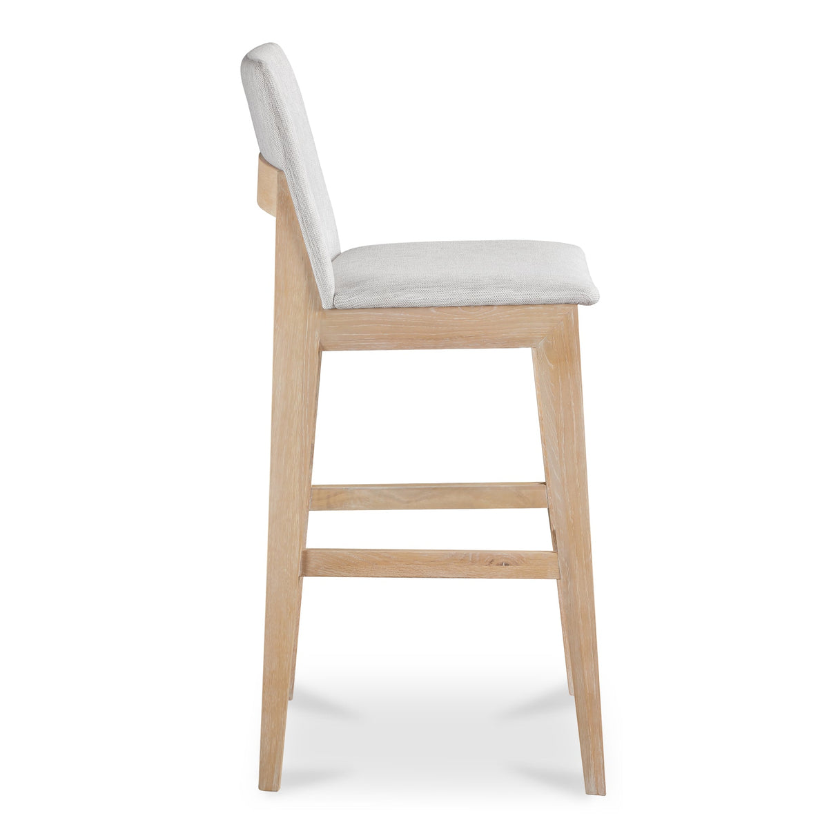 Deco Light Grey Oak Barstool by Moe's Home at Eve Furniture