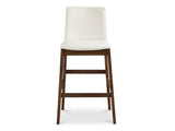Deco White Barstool by Moe's Home at Eve Furniture