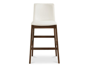 Deco White Barstool by Moe's Home at Eve Furniture