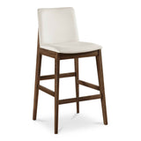 Deco White Barstool