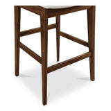 Deco White Barstool