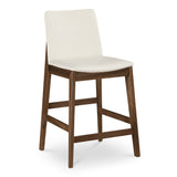 Deco White Counter Stool by Moe's Home at Eve Furniture