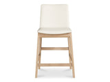 Deco White Oak Counter Stool by Moe's Home at Eve Furniture