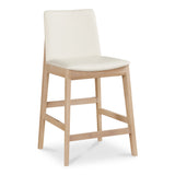 Deco White Oak Counter Stool by Moe's Home at Eve Furniture