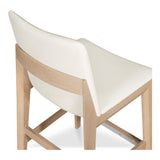 Deco White Oak Counter Stool by Moe's Home at Eve Furniture