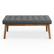 Delilah Modern Bench (Fabric) by Ashcroft Imports at Eve Furniture