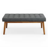 Delilah Modern Bench (Fabric) by Ashcroft Imports at Eve Furniture