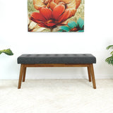 Delilah Modern Bench (Fabric) by Ashcroft Imports at Eve Furniture