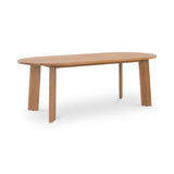 Delta Natural Oval Outdoor Dining Table by Moe's Home at Eve Furniture