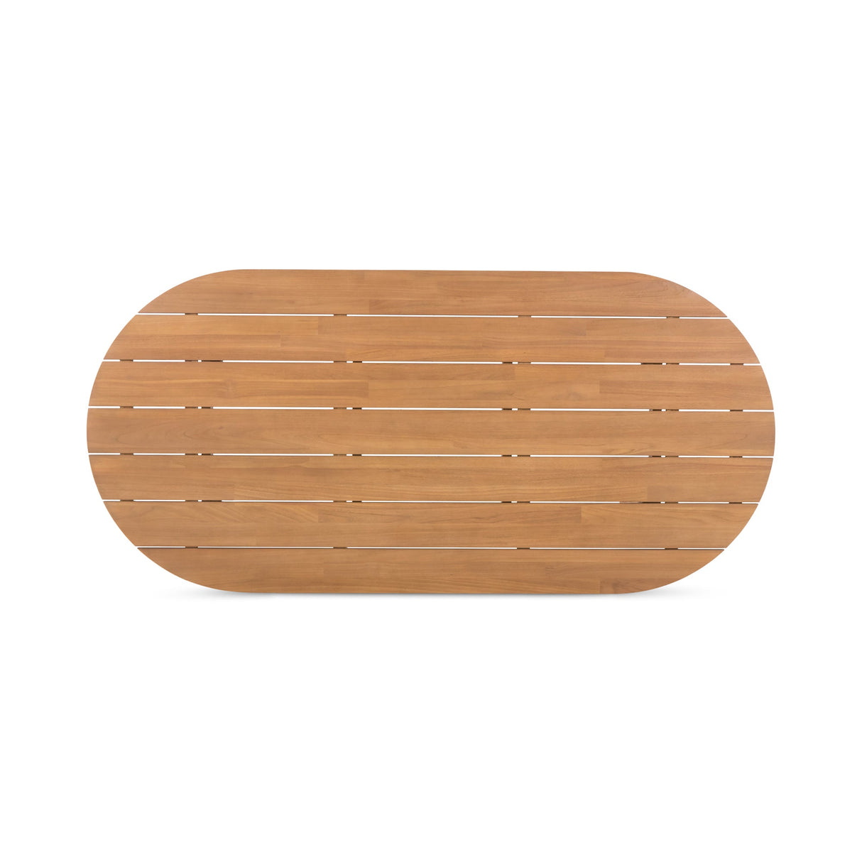 Delta Natural Oval Outdoor Dining Table by Moe's Home at Eve Furniture