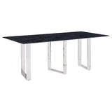Desden Gray Rectangular Sintered Stone Dining Table by Coaster at Eve Furniture