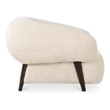 Devlin Cream Lounge Chair by Moe's Home at Eve Furniture