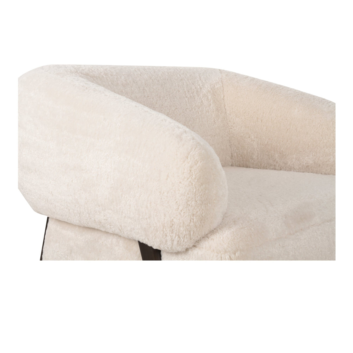 Devlin Cream Lounge Chair by Moe's Home at Eve Furniture