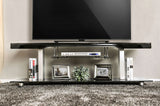 Dietrich Black 60" TV Console by Furniture of America at Eve Furniture