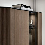Hexagon 2-Door Display Cabinet by ESF Furniture at Eve Furniture