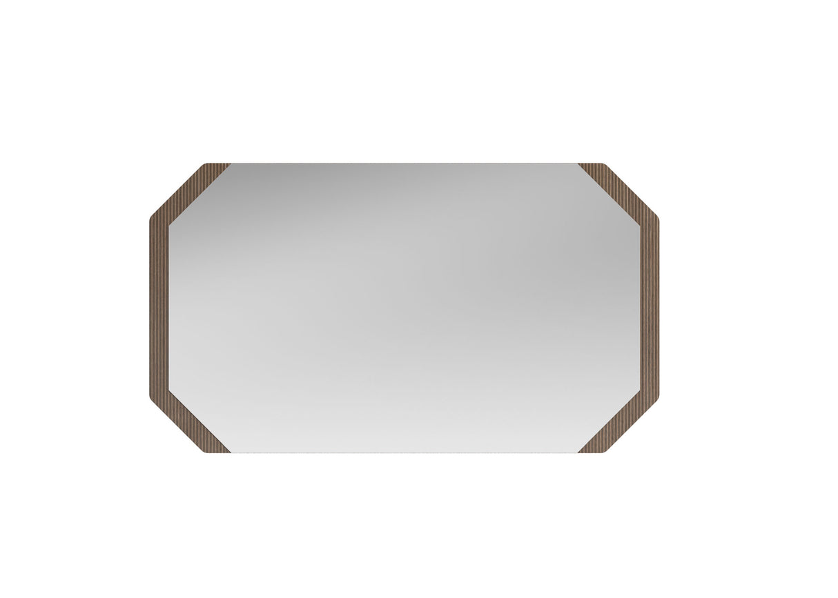 Hexagon Horizontal Mirror by ESF Furniture at Eve Furniture