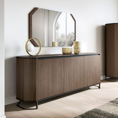 Hexagon Horizontal Mirror by ESF Furniture at Eve Furniture