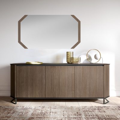 Hexagon Horizontal Mirror by ESF Furniture at Eve Furniture