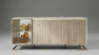 Luce Light Beige 4-Door Buffet
