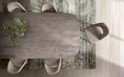 Hexagon 108-Inch Fixed Dining Table by ESF Furniture at Eve Furniture