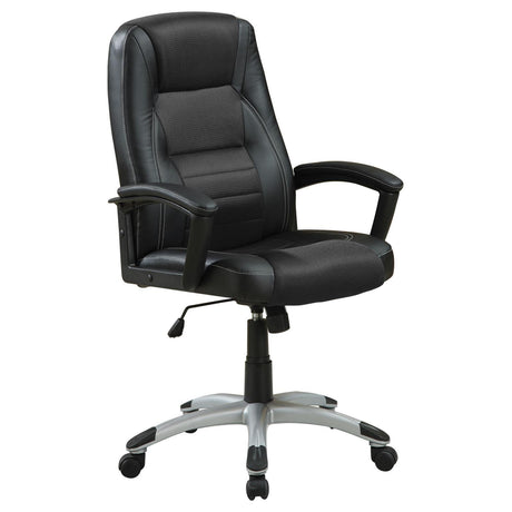 Dione Black Adjustable Height Office Chair by Coaster at Eve Furniture