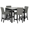 Dior Pub 5-Piece Dining Room Set by Happy Homes at Eve Furniture