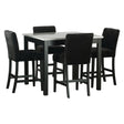 Dior Black 5-Piece Dining Room Set by Happy Homes at Eve Furniture